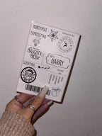 Personalised Christmas Shipping labels x3